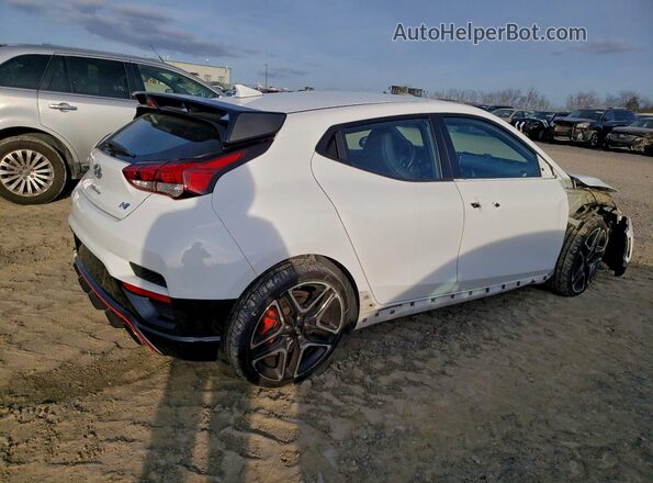 KMHT36AH4MU010228 2021 HYUNDAI VELOSTER White უკანა მარჯვენა