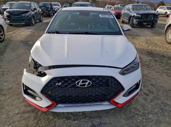 KMHT36AH4MU010228 2021 HYUNDAI VELOSTER White წინა ხედი