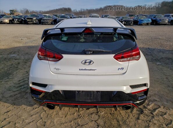 KMHT36AH4MU010228 2021 HYUNDAI VELOSTER White უკანა ხედი