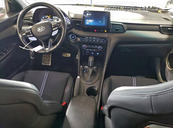 KMHT36AH4MU010228 2021 HYUNDAI VELOSTER White წინა პანელის ხედი