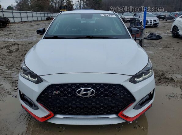 KMHT36AH5MU009539 2021 HYUNDAI VELOSTER Белый Вид спереди