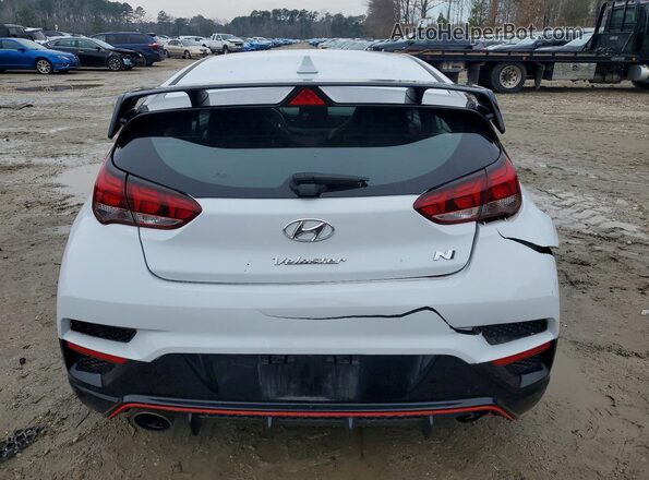 KMHT36AH5MU009539 2021 HYUNDAI VELOSTER Белый Вид сзади