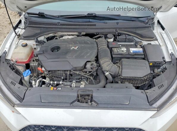 KMHT36AH5MU009539 2021 HYUNDAI VELOSTER Белый Вид подкапотного пространства