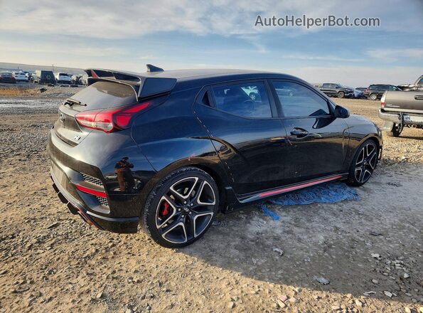 KMHT36AH6MU009534 2021 HYUNDAI VELOSTER Black Trasero derecho