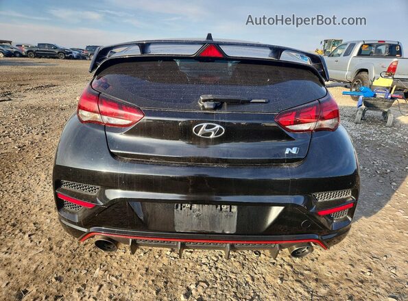 KMHT36AH6MU009534 2021 HYUNDAI VELOSTER Black Vista trasera