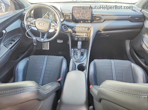 KMHT36AH6MU009534 2021 HYUNDAI VELOSTER Black Vista del salpicadero