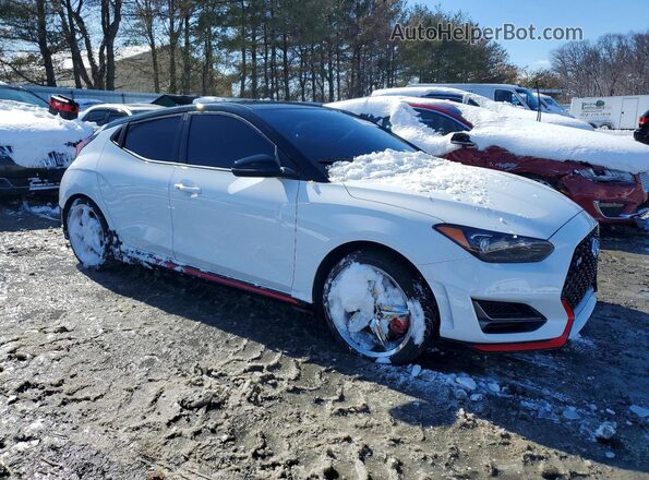 KMHT36AH6MU010389 2021 HYUNDAI VELOSTER White Delantero derecho