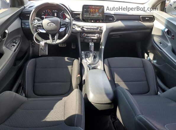 KMHT36AH7NU014923 2022 HYUNDAI VELOSTER Blue წინა პანელის ხედი