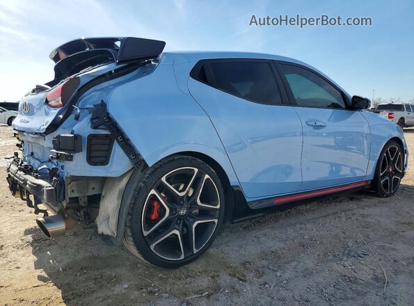 KMHT36AH7NU014923 2022 HYUNDAI VELOSTER Blue უკანა მარჯვენა