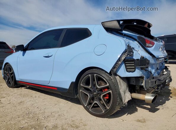 KMHT36AH7NU014923 2022 HYUNDAI VELOSTER Blue უკანა მარცხენა