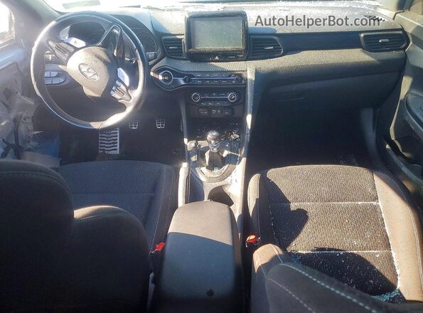 KMHT36AH9LU004570 2020 HYUNDAI VELOSTER Blue Առջևի վահանակի տեսք
