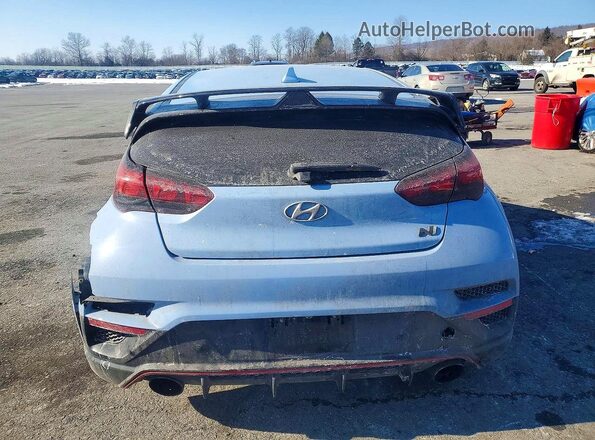 KMHT36AH9LU004570 2020 HYUNDAI VELOSTER Blue Հետևի տեսք
