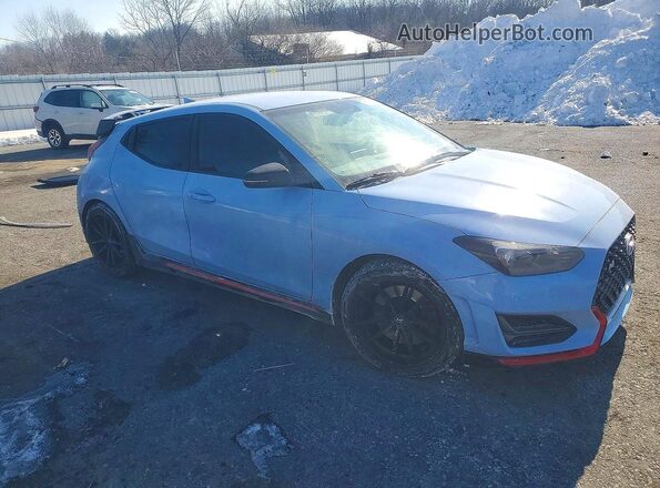 KMHT36AH9LU004570 2020 HYUNDAI VELOSTER Blue Առջևի աջ
