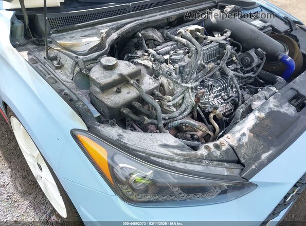 KMHT36AHXKU001451 2019 HYUNDAI VELOSTER Blue Widok z przodu