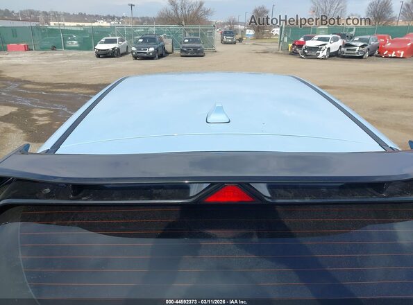 KMHT36AHXKU001451 2019 HYUNDAI VELOSTER Blue Widok wnętrza z tyłu