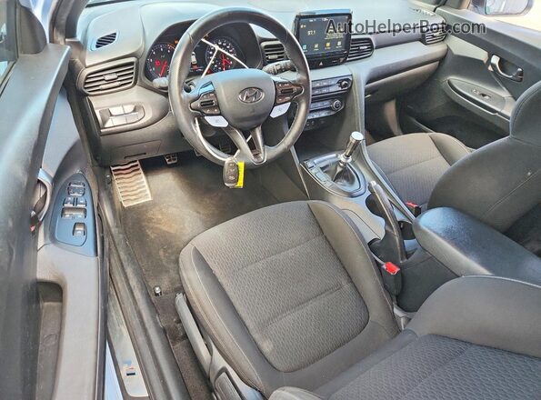 KMHT36AHXLU006358 2020 HYUNDAI VELOSTER Blue Առջևի վահանակի տեսք