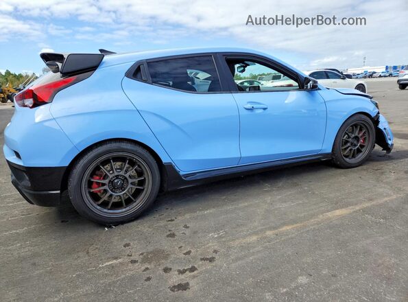 KMHT36AHXLU006358 2020 HYUNDAI VELOSTER Blue Հետևի աջ