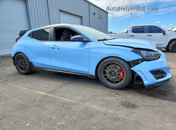 KMHT36AHXLU006358 2020 HYUNDAI VELOSTER Blue Առջևի աջ