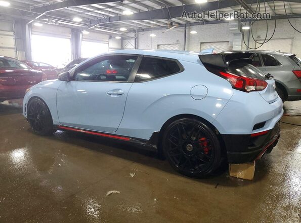 KMHT36AHXMU009374 2021 HYUNDAI VELOSTER Blue უკანა მარცხენა