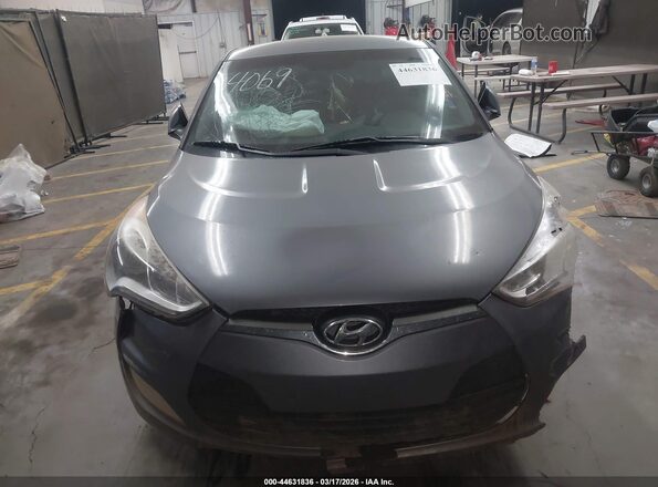 KMHTC6AD0HU306317 2017 HYUNDAI VELOSTER Gray Вид панелі приладів