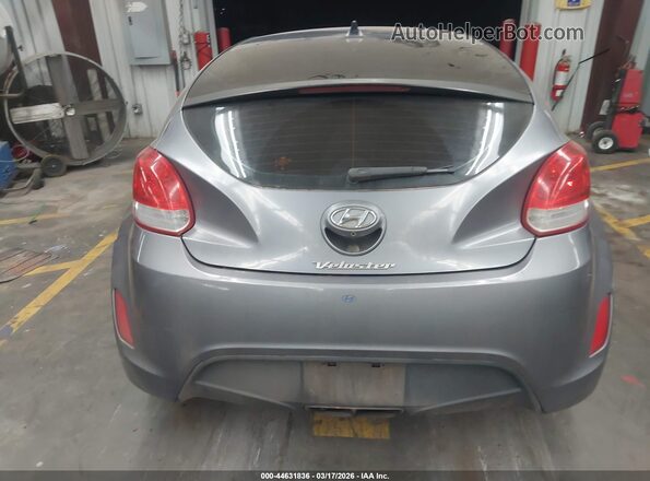 KMHTC6AD0HU306317 2017 HYUNDAI VELOSTER Gray 