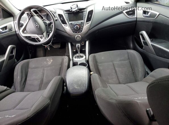 KMHTC6AD1GU257515 2016 HYUNDAI VELOSTER Black Widok deski rozdzielczej