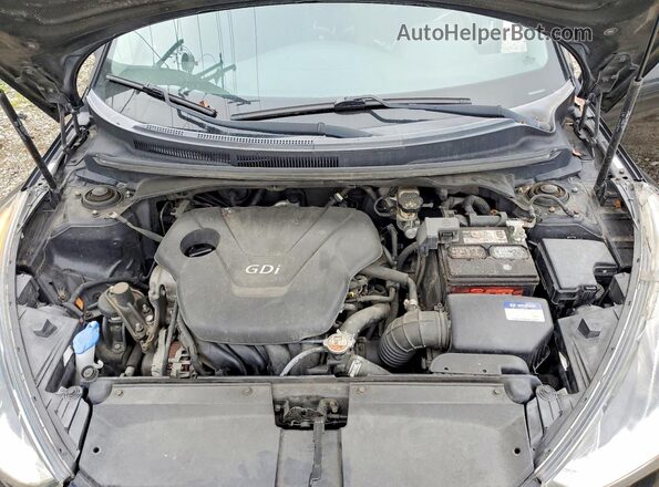 KMHTC6AD1GU257515 2016 HYUNDAI VELOSTER Black Widok komory silnika