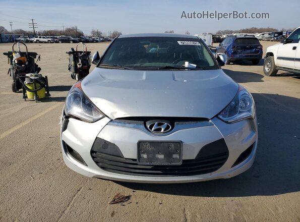 KMHTC6AD4GU266063 2016 HYUNDAI VELOSTER Silver Widok z przodu
