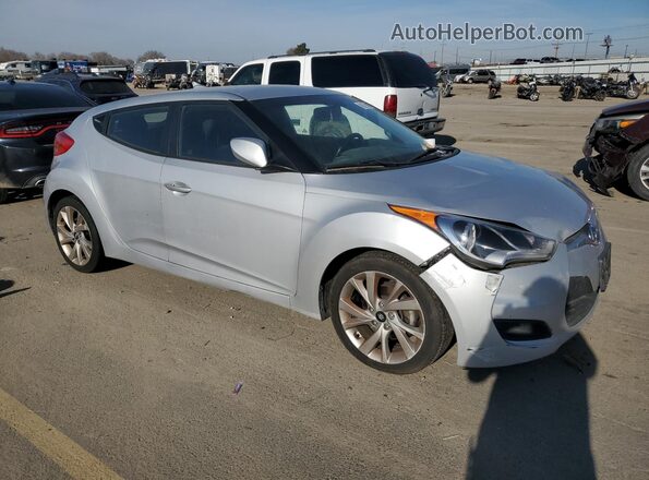 KMHTC6AD4GU266063 2016 HYUNDAI VELOSTER Silver 