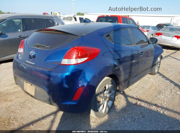 KMHTC6AD4HU321676 2017 HYUNDAI VELOSTER Blue Rear right