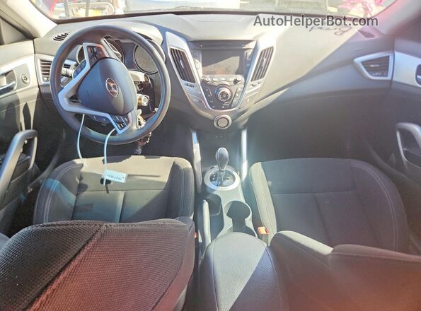 KMHTC6AD5GU270851 2016 HYUNDAI VELOSTER Red წინა პანელის ხედი