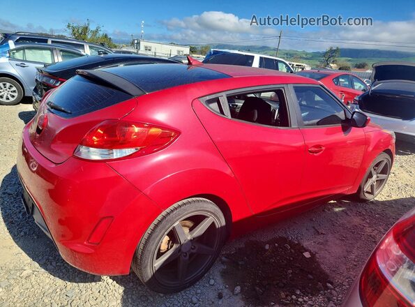 KMHTC6AD5GU270851 2016 HYUNDAI VELOSTER Red უკანა მარჯვენა