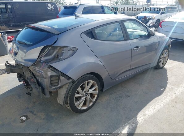 KMHTC6AD6HU309092 2017 HYUNDAI VELOSTER Gray Rear right