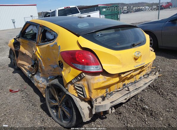 KMHTC6AD9GU291041 2016 HYUNDAI VELOSTER Yellow უკანა მარცხენა