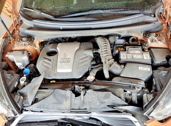 KMHTC6AE0GU254808 2016 HYUNDAI VELOSTER Orange Widok wnętrza z tyłu