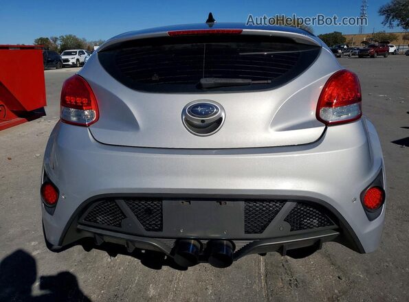 KMHTC6AE2GU287227 2016 HYUNDAI VELOSTER Серебряный Вид сзади
