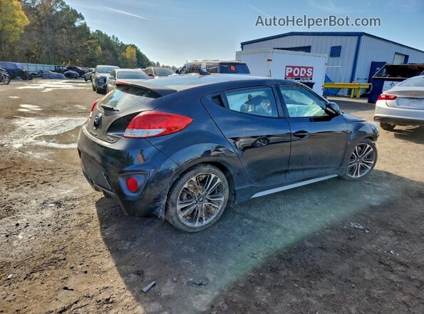 KMHTC6AE3HU309429 2017 HYUNDAI VELOSTER Black Rear right