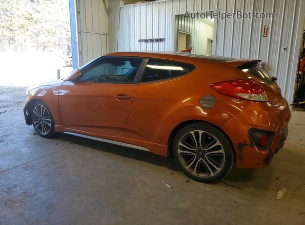 KMHTC6AE5GU269594 2016 HYUNDAI VELOSTER Оранжевый Задняя левая четверть