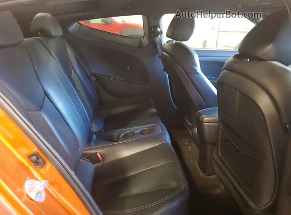 KMHTC6AE5GU269594 2016 HYUNDAI VELOSTER Оранжевый Вид задних сидений