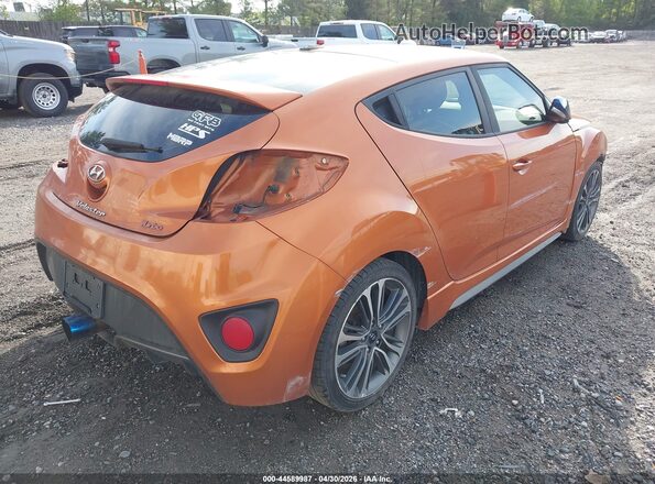 KMHTC6AE5GU288968 2016 HYUNDAI VELOSTER Orange უკანა მარჯვენა