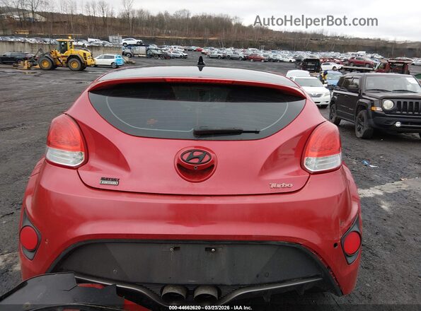 KMHTC6AE5HU308850 2017 HYUNDAI VELOSTER Red 