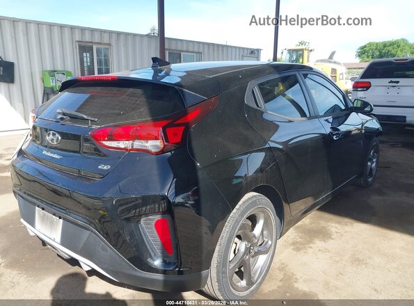 KMHTG6AF0LU028663 2020 HYUNDAI VELOSTER Black Հետևի աջ