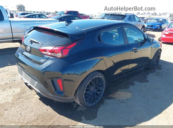 KMHTG6AF3KU018708 2019 HYUNDAI VELOSTER Black Rear right