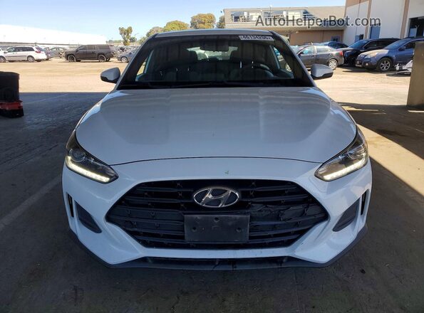 KMHTG6AF4KU003845 2019 HYUNDAI VELOSTER White Front view
