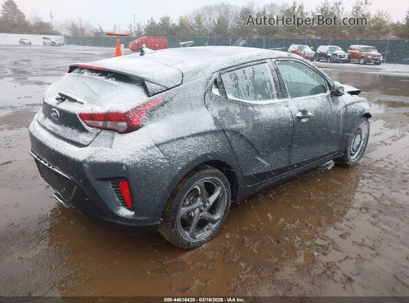 KMHTG6AF4KU017941 2019 HYUNDAI VELOSTER Gray უკანა მარჯვენა