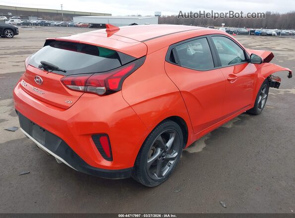 KMHTG6AF6KU013003 2019 HYUNDAI VELOSTER Orange 