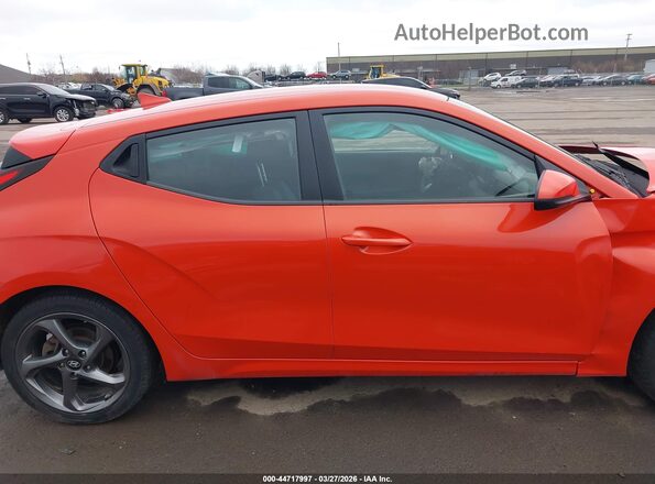 KMHTG6AF6KU013003 2019 HYUNDAI VELOSTER Orange 