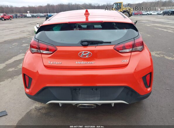 KMHTG6AF6KU013003 2019 HYUNDAI VELOSTER Orange 