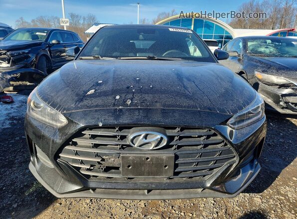 KMHTG6AF7KU006545 2019 HYUNDAI VELOSTER Черный Вид спереди