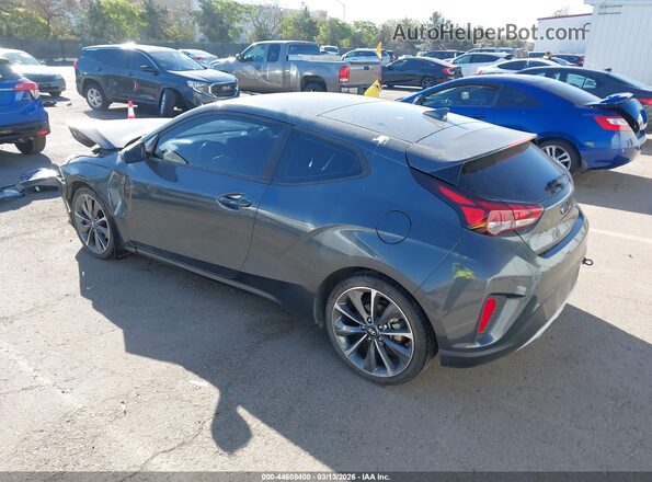 KMHTG6AF9LU024708 2020 HYUNDAI VELOSTER Gray Rear left